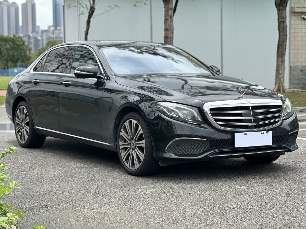 2018年1月奔馳 奔馳E級  2017款 E 320 L 4MATIC