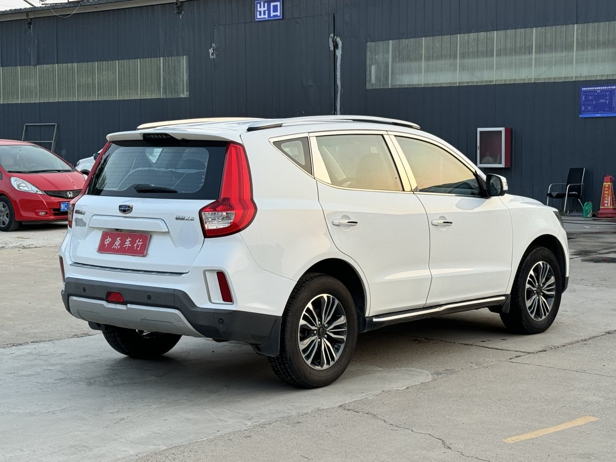 吉利 遠(yuǎn)景X6  2016款 1.3T CVT旗艦型圖片