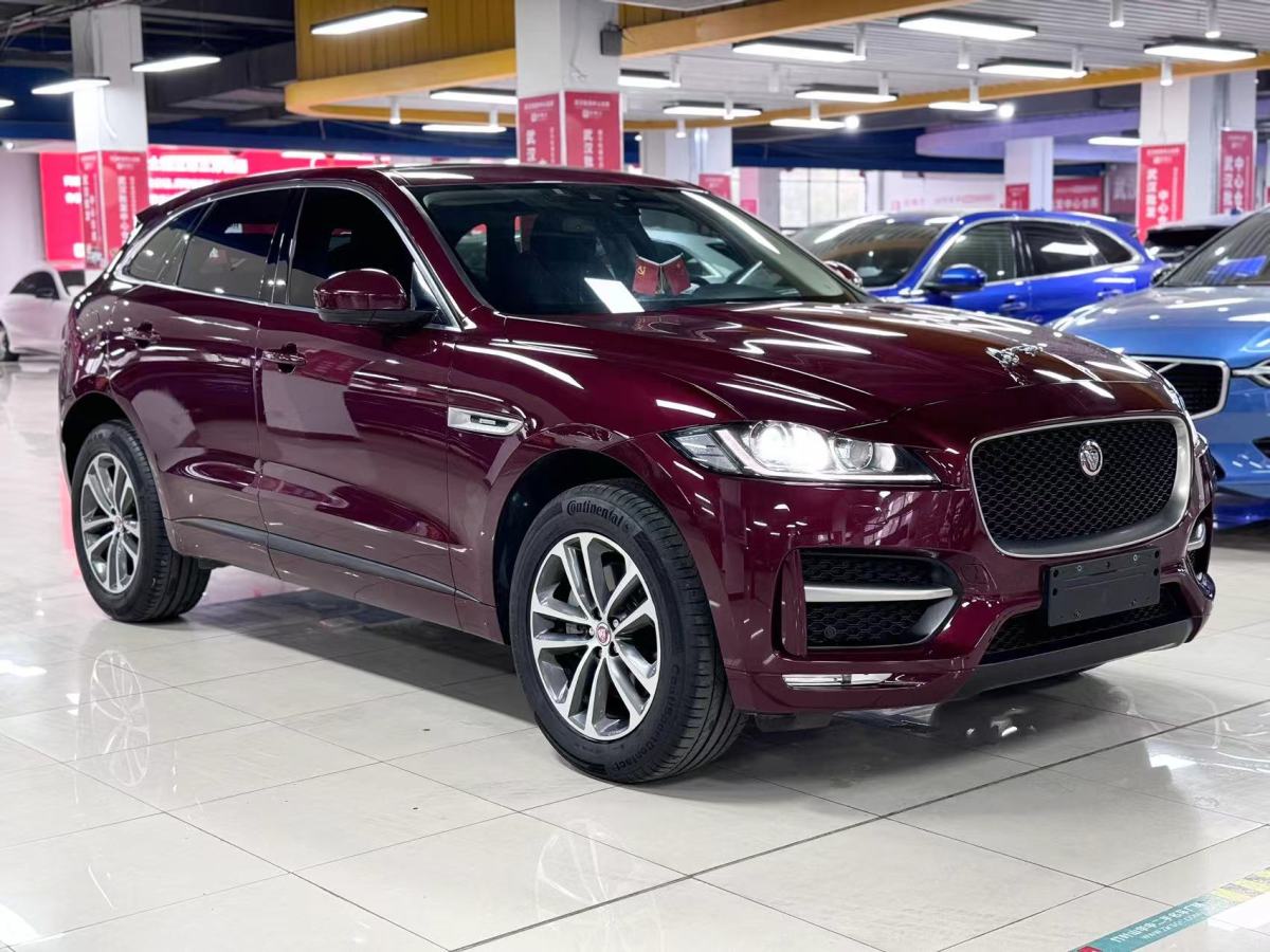 2018年1月捷豹 F-PACE  2016款 3.0 SC 四驅(qū)R-Sport運動版