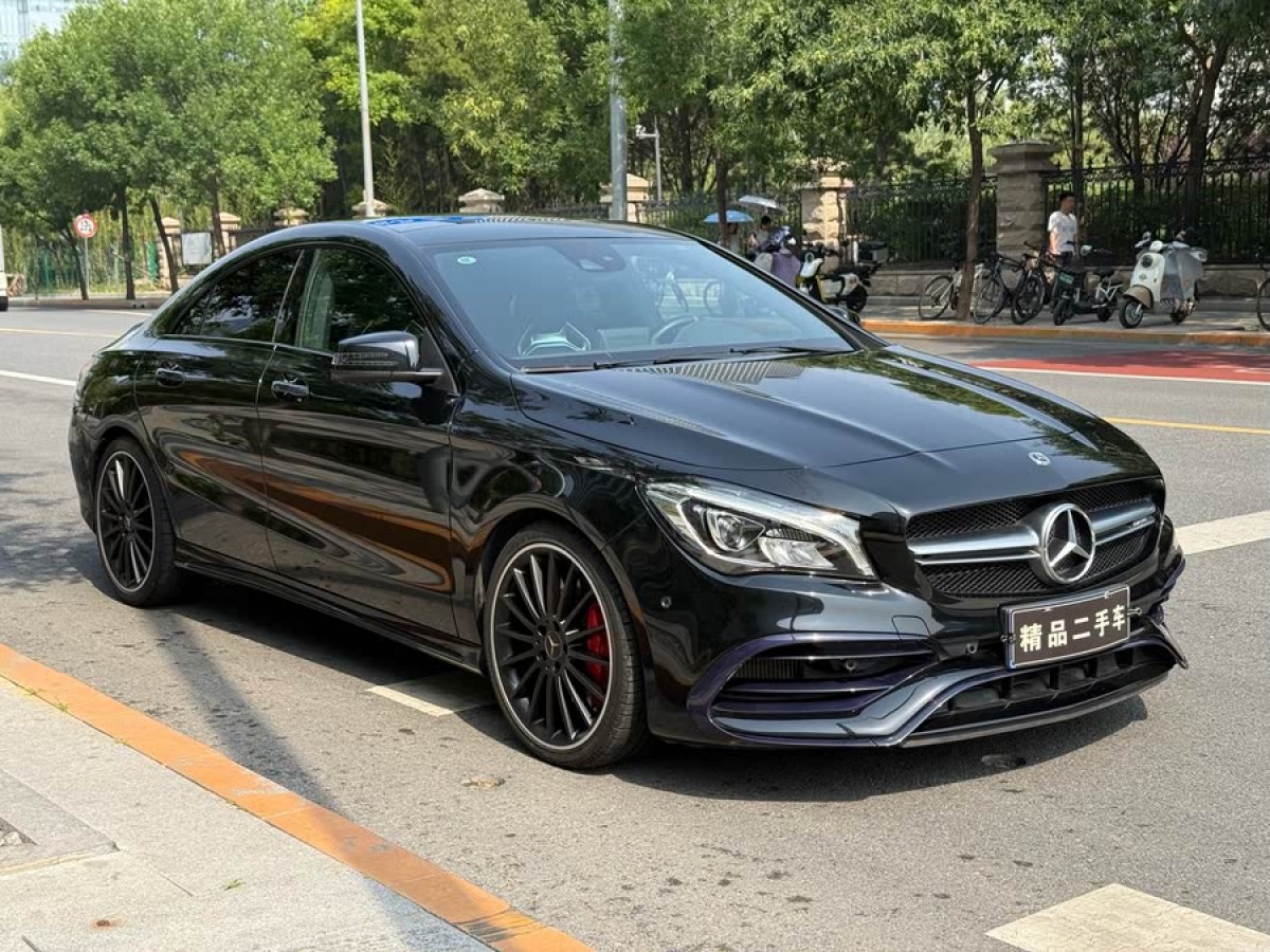 奔馳 奔馳CLA級AMG  2017款 改款 AMG CLA 45 4MATIC圖片