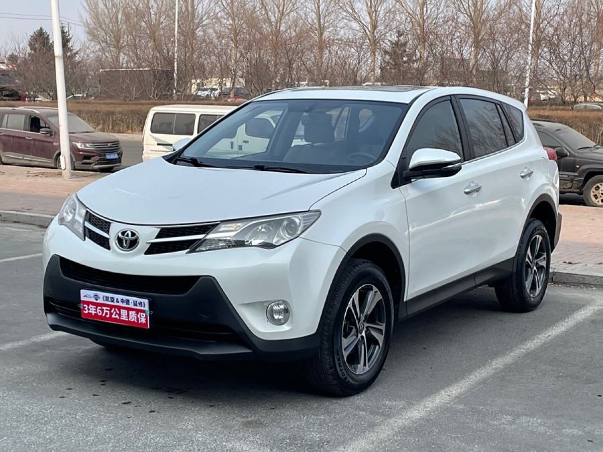 2016年1月豐田 RAV4榮放  2015款 2.0L CVT四驅(qū)新銳版