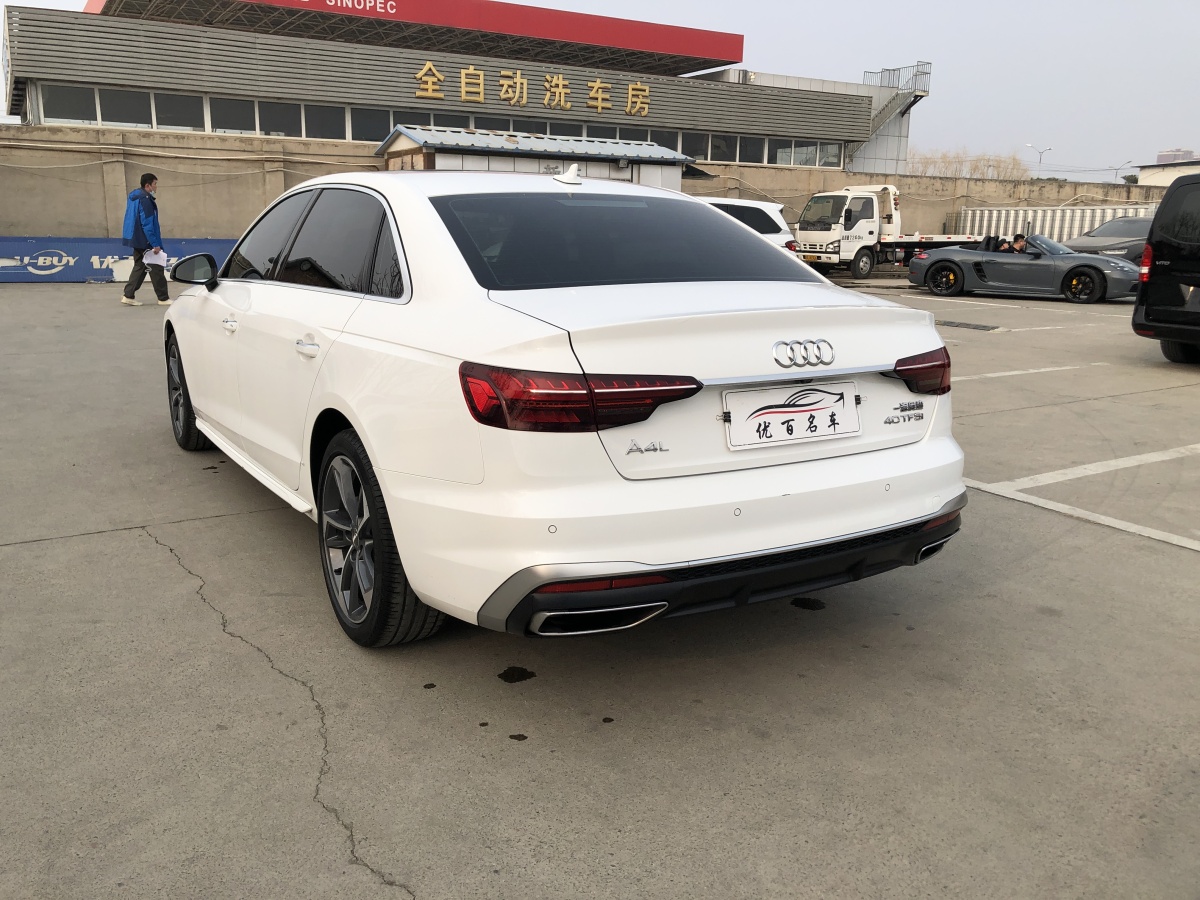 奧迪 奧迪A4L  2020款 40 TFSI 時尚動感型圖片