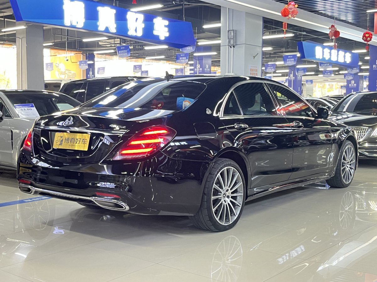 2019年4月奔馳 奔馳S級(jí)  2019款 S 450 L 4MATIC