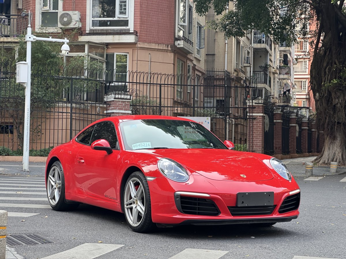 2016年9月保時捷 911  2016款 Carrera 3.0T