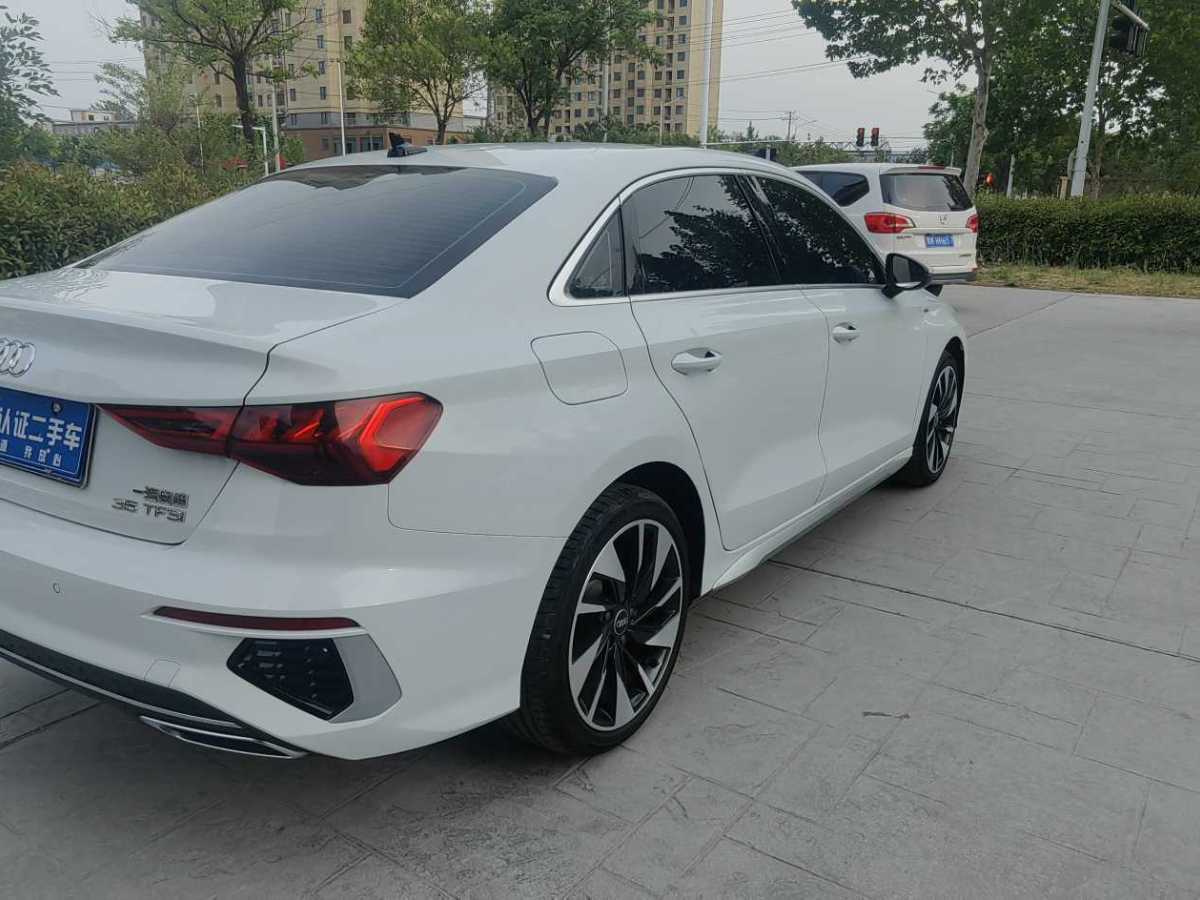 2024年1月奧迪 奧迪A3  2023款 改款 A3L Limousine 35 TFSI 時尚運動型