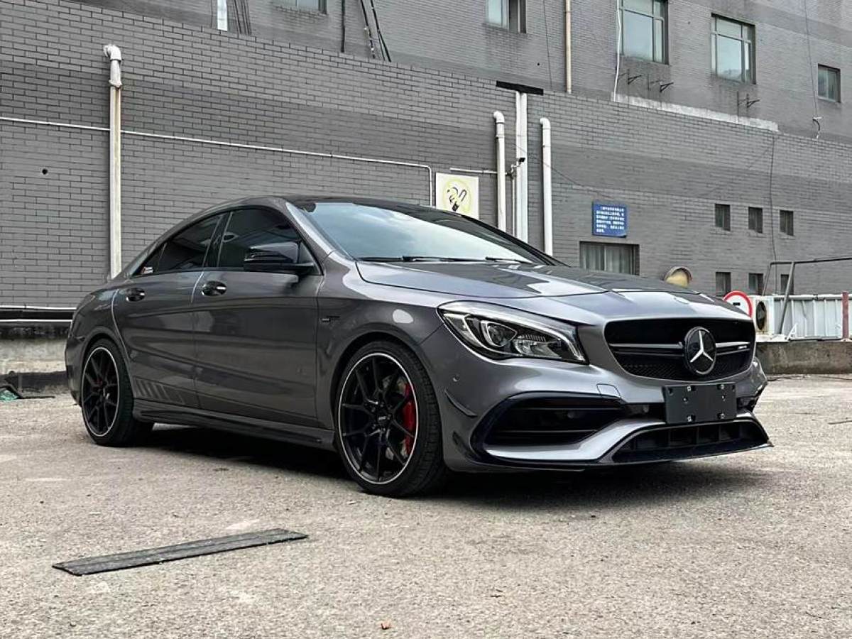 2018年4月奔馳 奔馳CLA級AMG  2017款 改款 AMG CLA 45 4MATIC