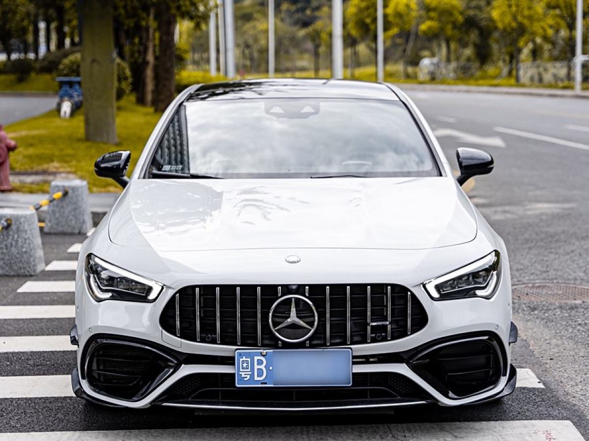 奔馳 奔馳CLA級(jí)AMG  2021款 AMG CLA 45 4MATIC+圖片