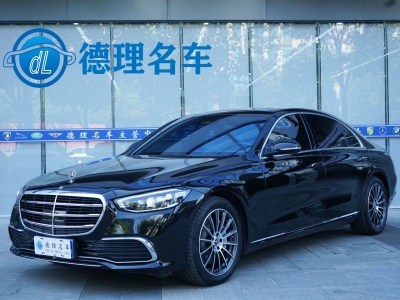 2023年6月 奔馳 奔馳S級(進口) 改款 S 400 L 商務(wù)型圖片