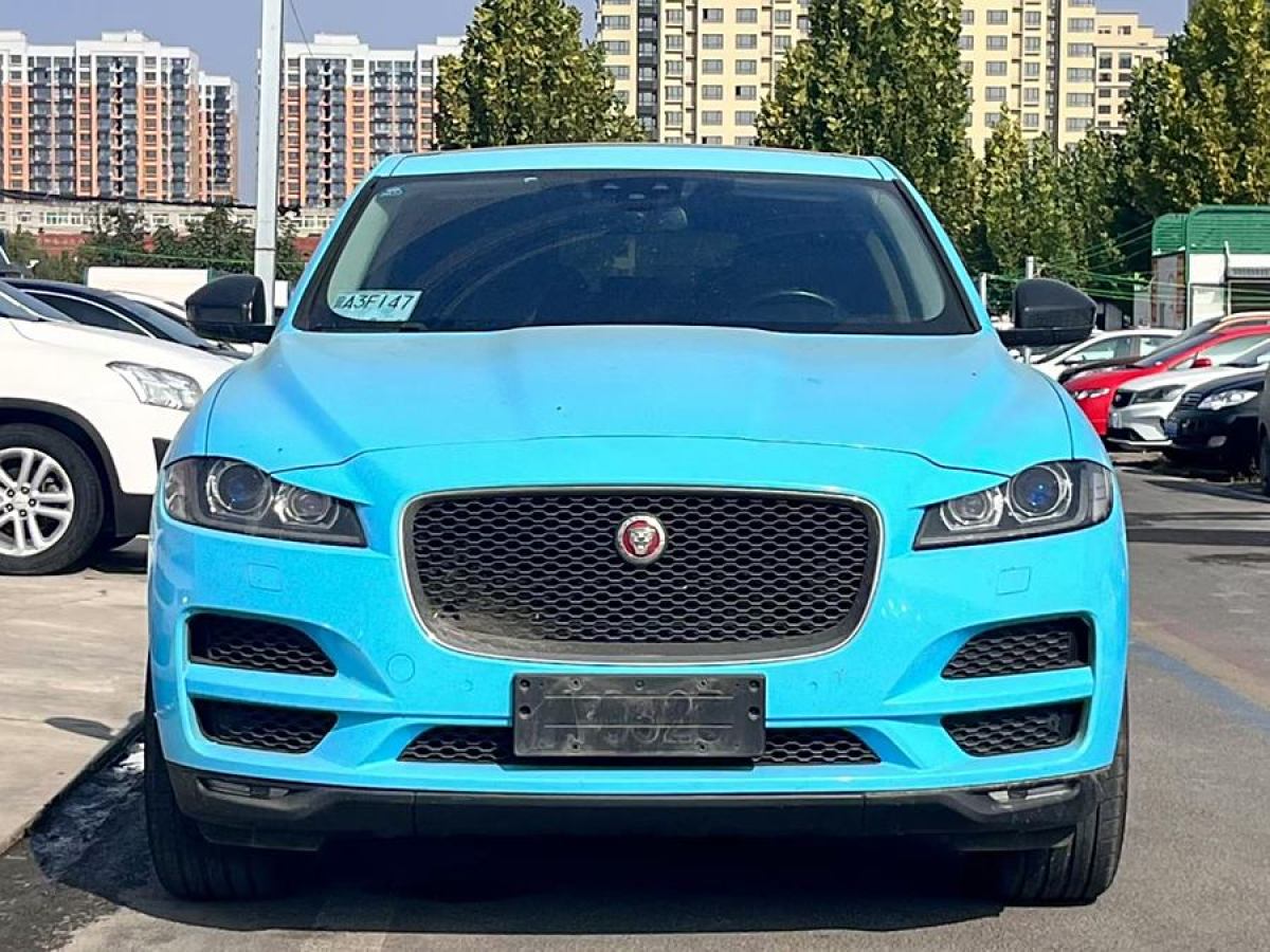 捷豹 F-PACE  2018款 2.0T 四驅都市尊享版圖片