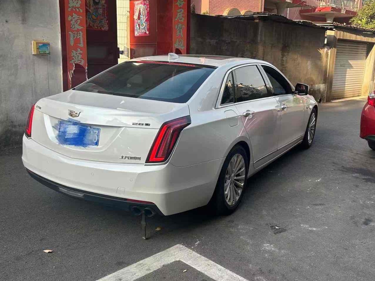 2017年6月凱迪拉克 CT6  2017款 28T 精英型