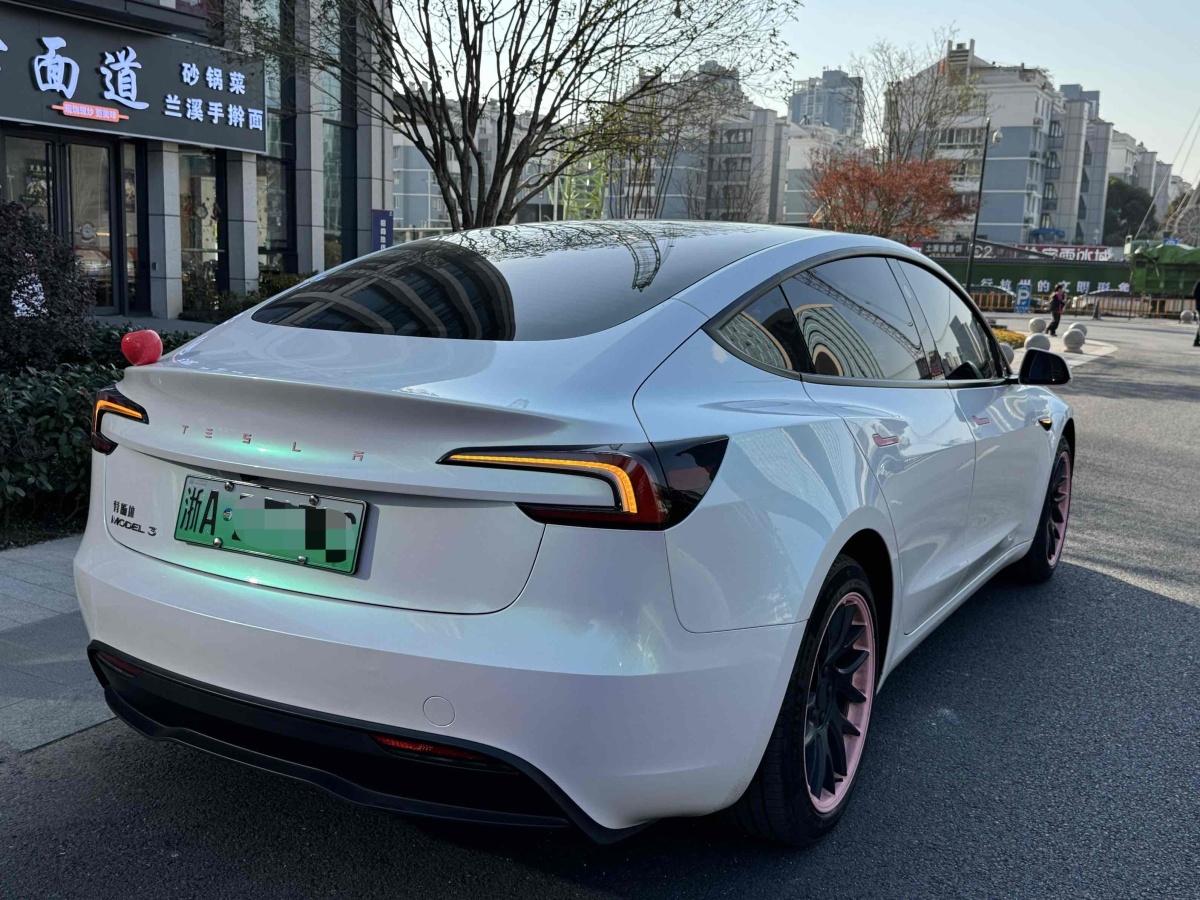 特斯拉 Model 3  2023款 煥新版 后輪驅(qū)動(dòng)圖片