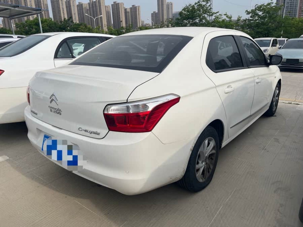 雪鐵龍 愛(ài)麗舍  2014款 1.6L 手動(dòng)舒適型圖片