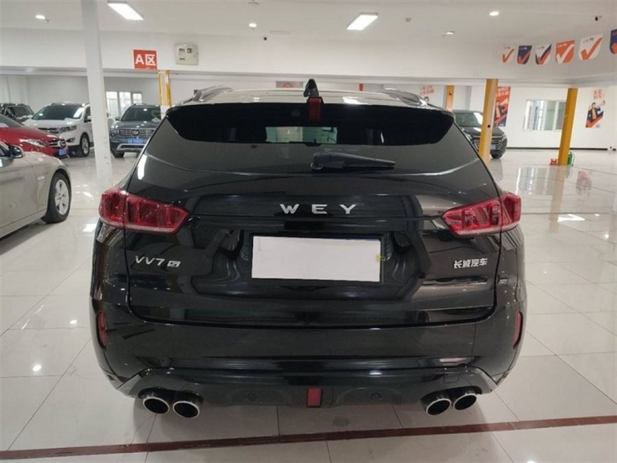 2018年1月WEY VV7  2017款 2.0T 旗艦型