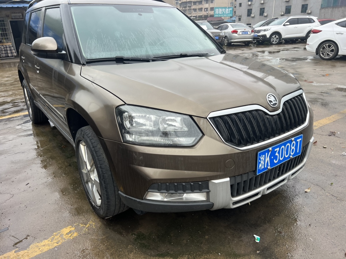 斯柯達(dá) Yeti  2014款 1.8TSI DSG極地版圖片