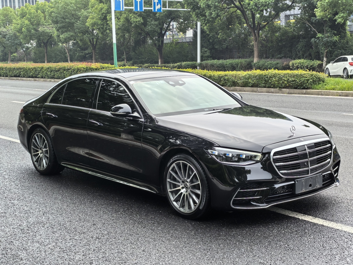 2021年10月奔馳 奔馳S級(jí)  2021款 改款 S 450 L 4MATIC