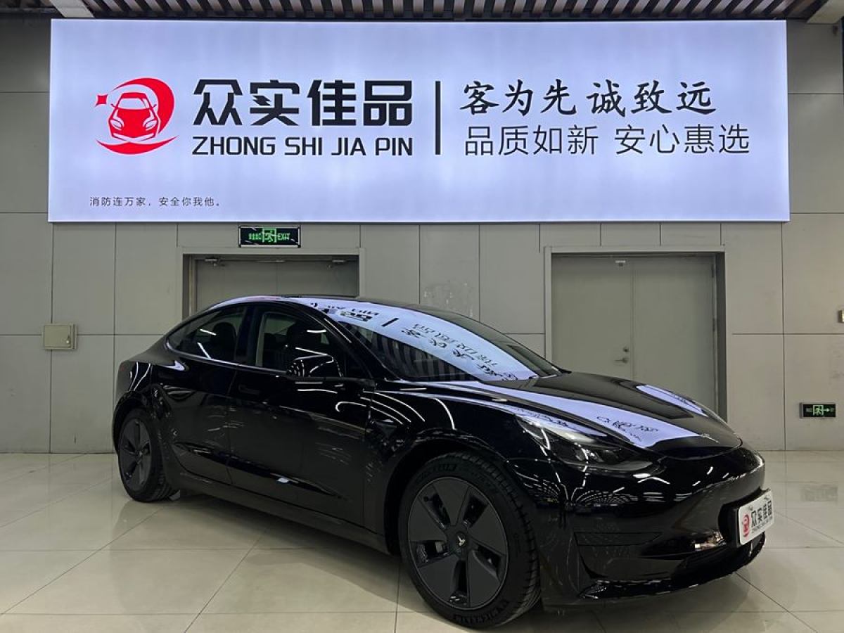 特斯拉 Model 3  2021款 改款 標(biāo)準(zhǔn)續(xù)航后驅(qū)升級(jí)版圖片