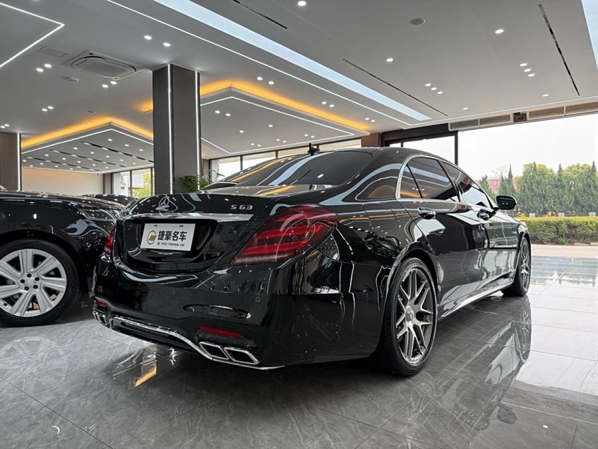 2019年1月奔馳 奔馳S級AMG  2018款 AMG S 63 L 4MATIC+