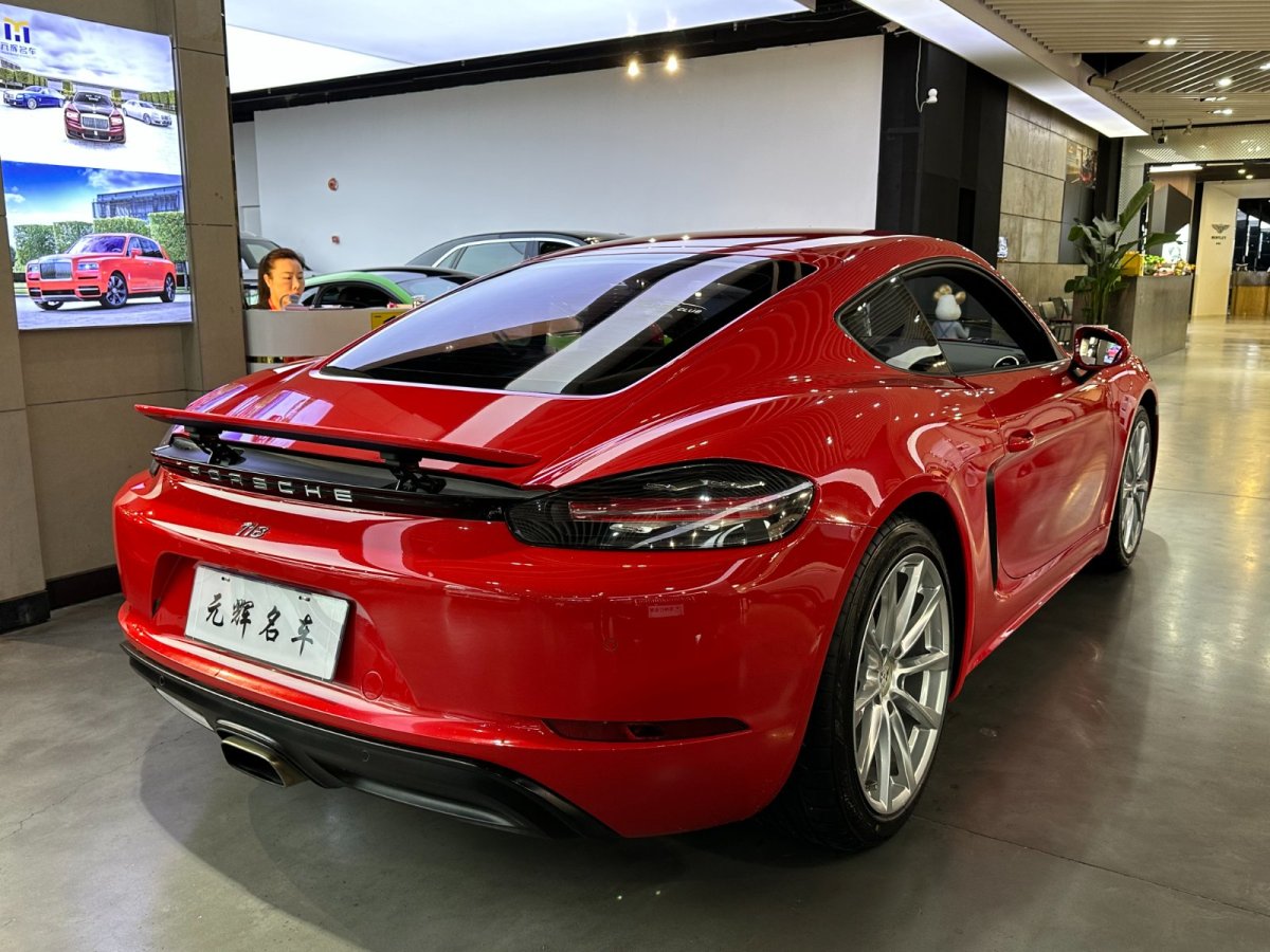 2017年9月保時捷 718  2016款 Cayman 2.0T