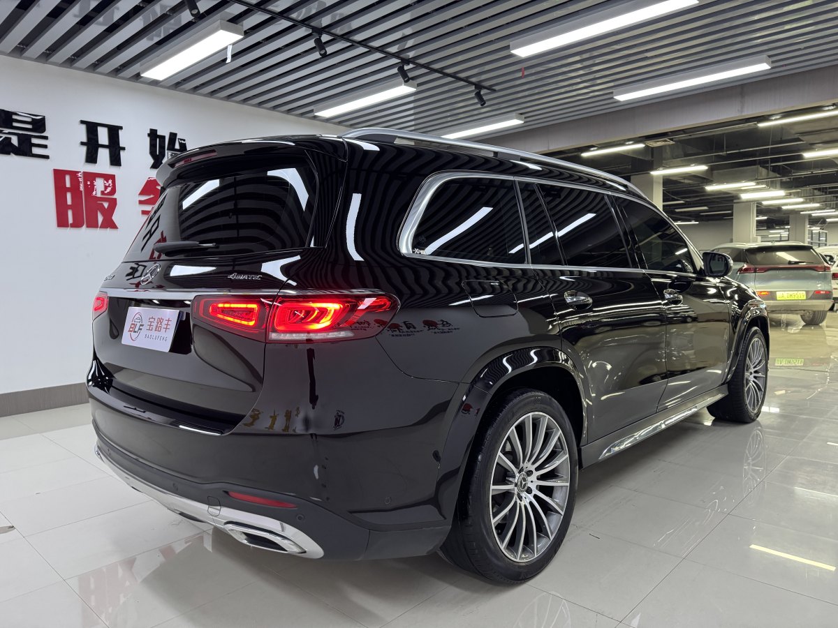 奔馳 奔馳GLS  2021款 改款 GLS 450 4MATIC 時(shí)尚型圖片