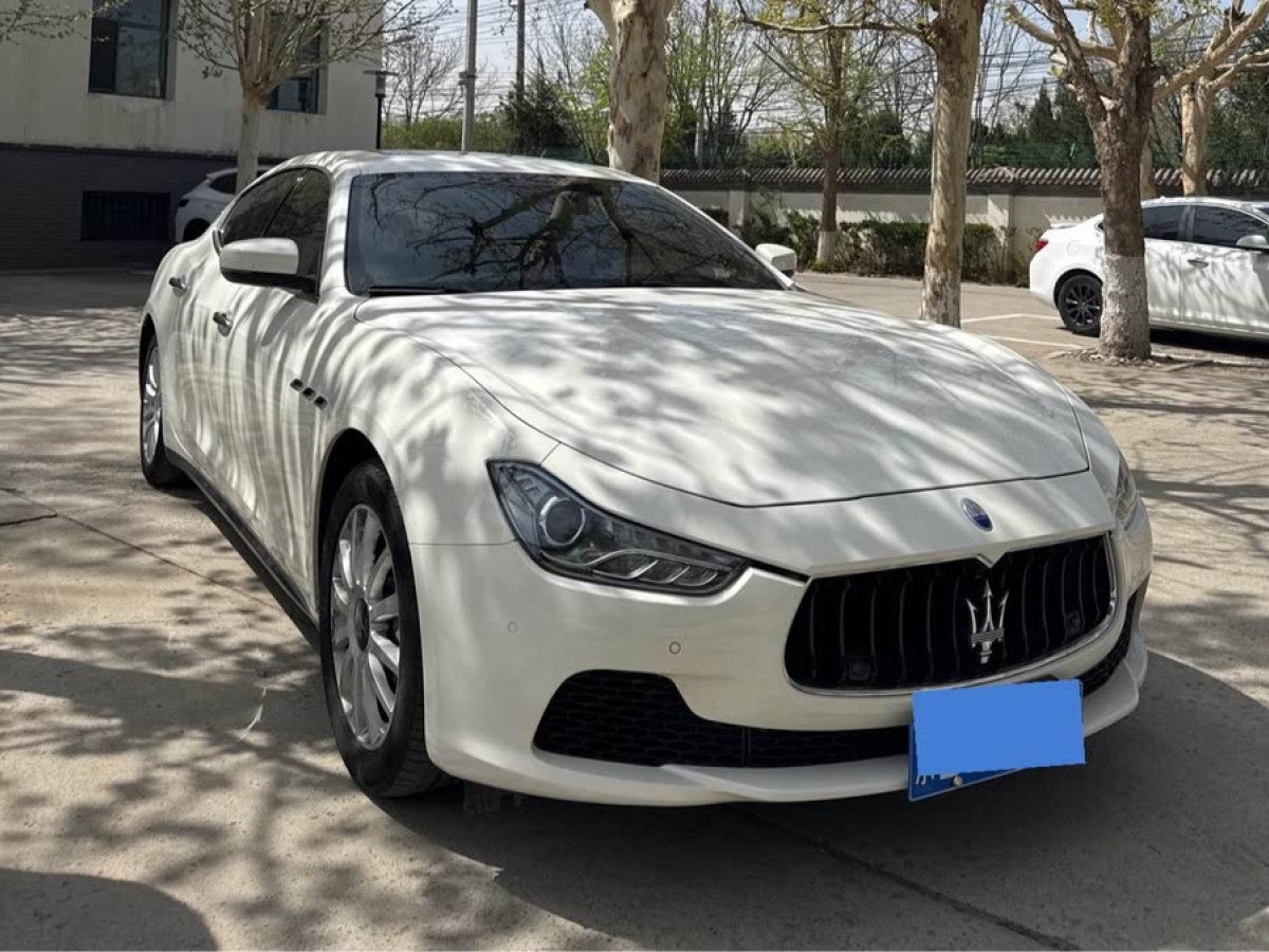 瑪莎拉蒂 Ghibli  2017款 3.0T 標(biāo)準(zhǔn)版圖片