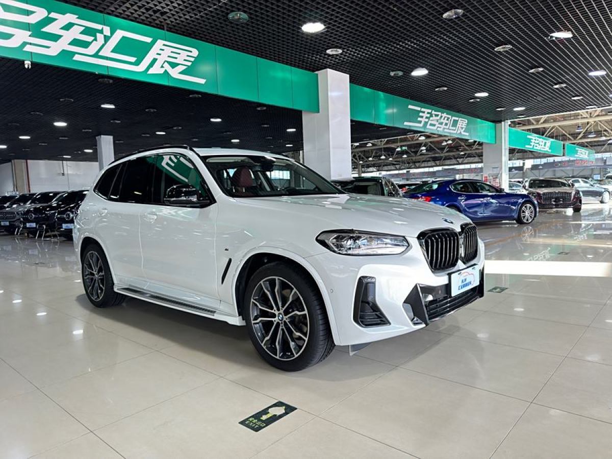 寶馬 寶馬X3  2022款 改款 xDrive30i 領(lǐng)先型 M曜夜套裝圖片