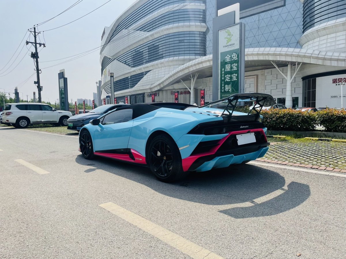 2021年1月兰博基尼 Huracán  2020款 Huracán EVO RWD Spyder