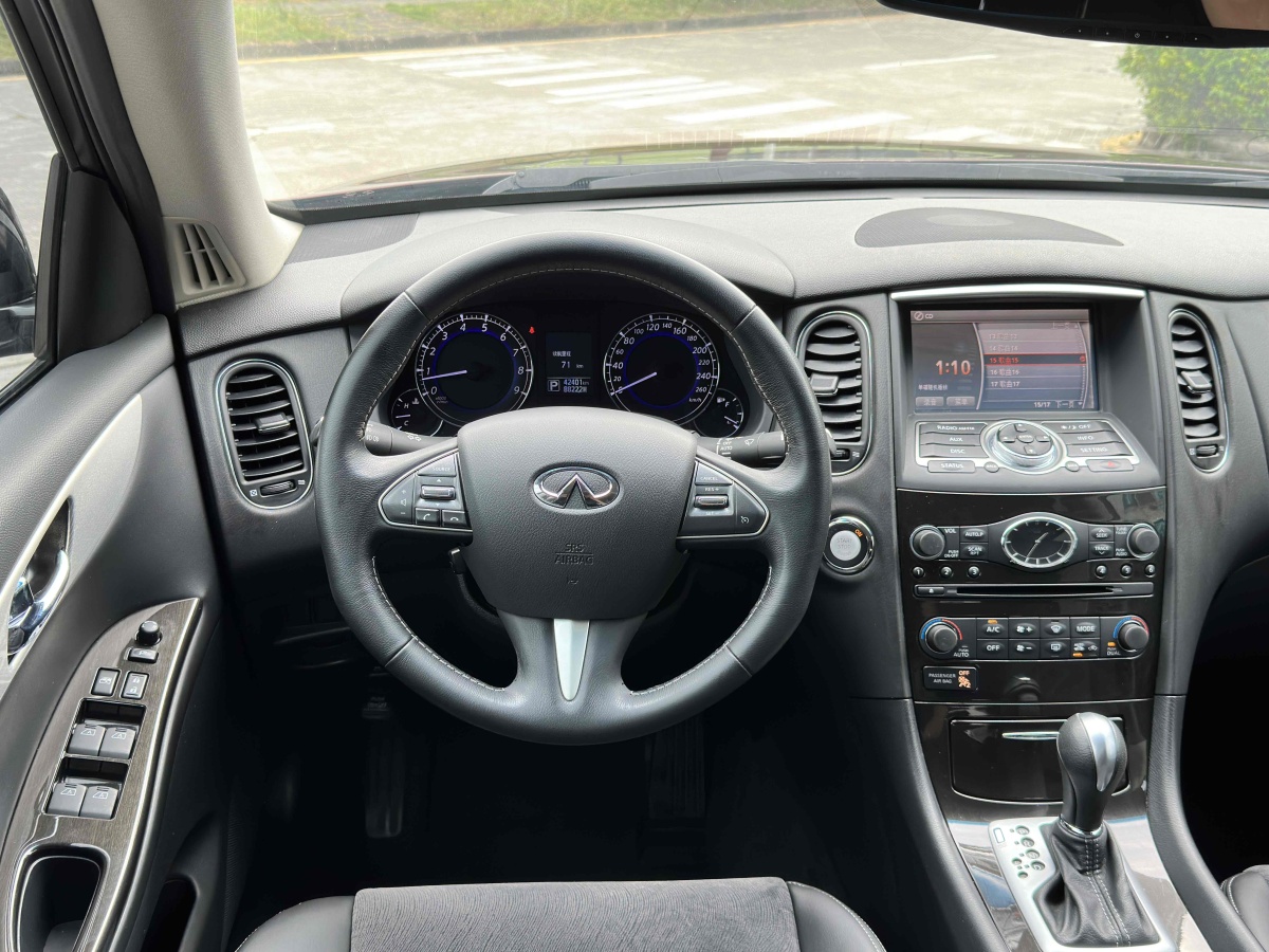 2017年1月英菲尼迪 QX50  2015款 2.5L 舒適版