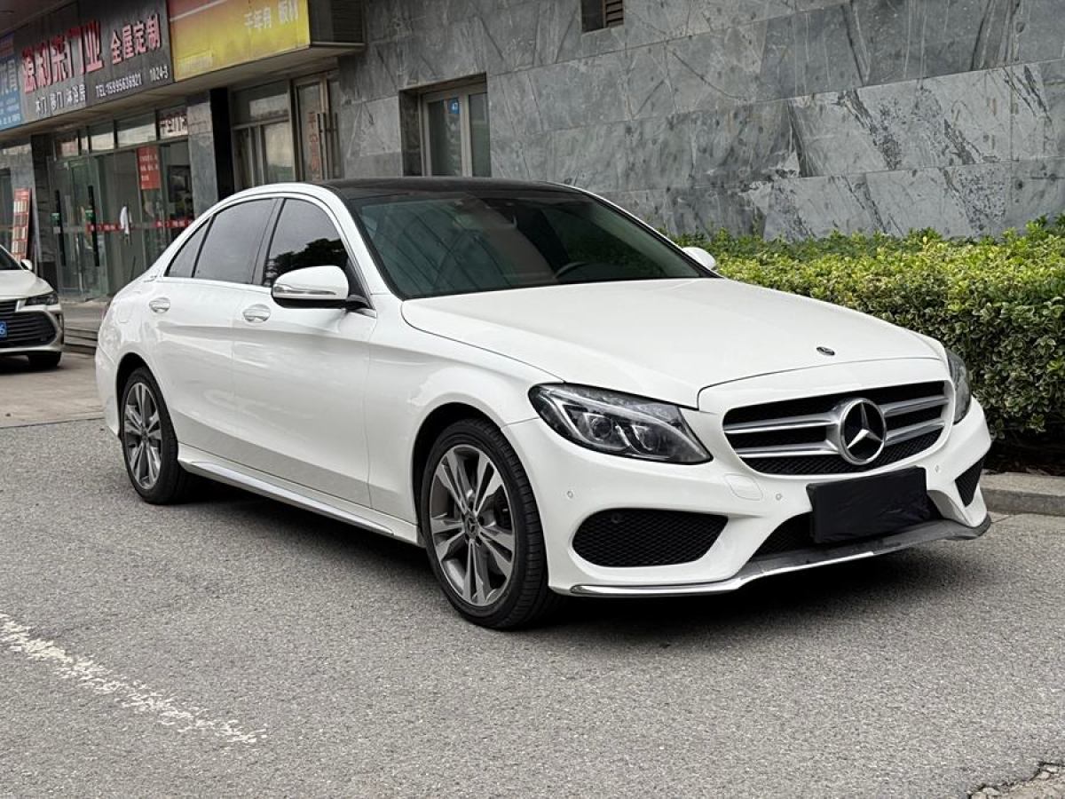 奔馳 奔馳C級  2018款 C 200 L 4MATIC 運動版圖片