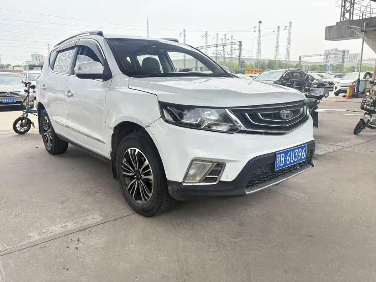 吉利 遠(yuǎn)景X6  2016款 1.8L 手動豪華型圖片