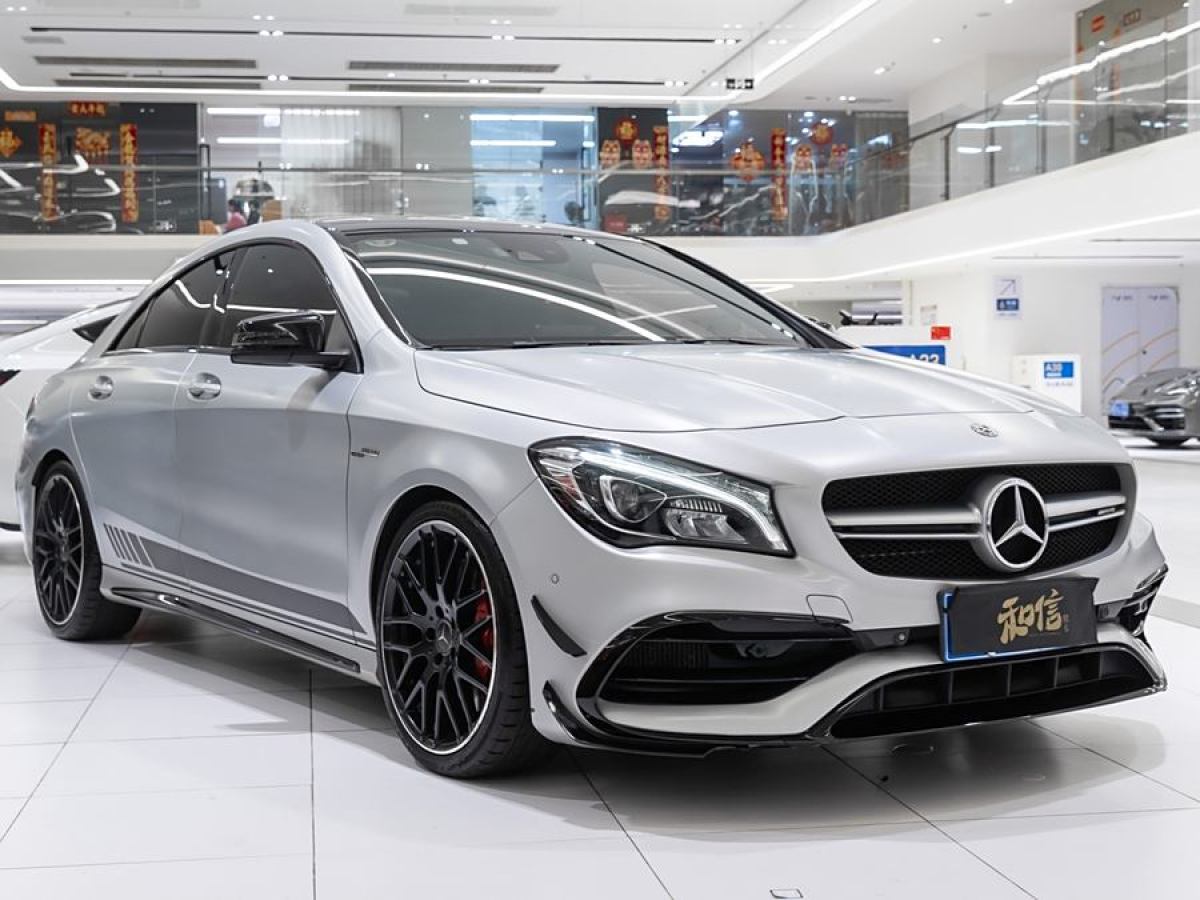 2017年9月奔馳 奔馳CLA級AMG  2017款 改款 AMG CLA 45 4MATIC