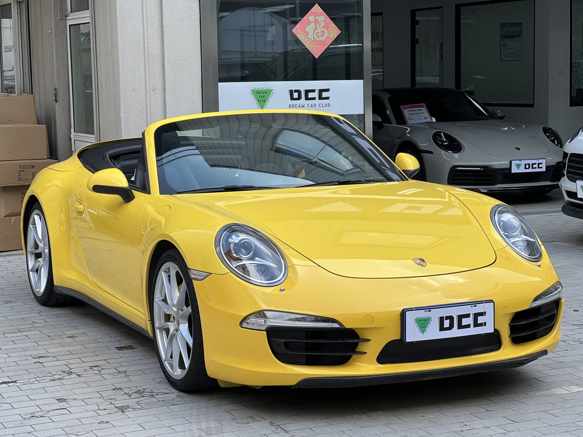 保時(shí)捷 911  2013款 Carrera 4 Cabriolet 3.4L圖片