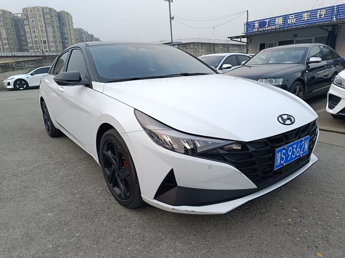 2021年9月現(xiàn)代 伊蘭特  2022款 1.5L CVT GLS領(lǐng)先版