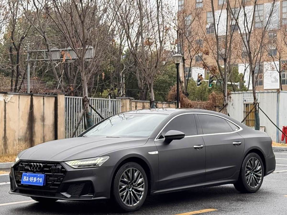 奧迪 奧迪A7L  2024款 45TFSI S-line 筑夢型 流晶套裝圖片