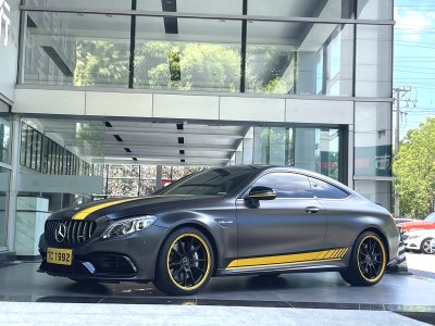 2024年2月 奔馳 奔馳C級AMG AMG C 63 轎跑車 暗夜特別版圖片