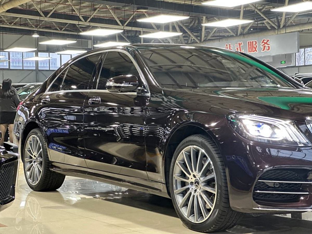 2019年3月奔馳 奔馳S級  2019款 S 450 L 4MATIC