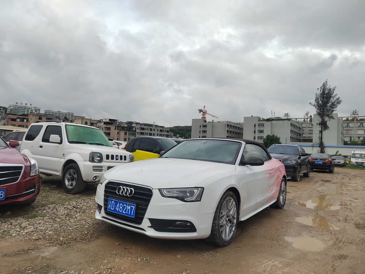 奧迪 奧迪A5  2013款 Cabriolet 40 TFSI圖片