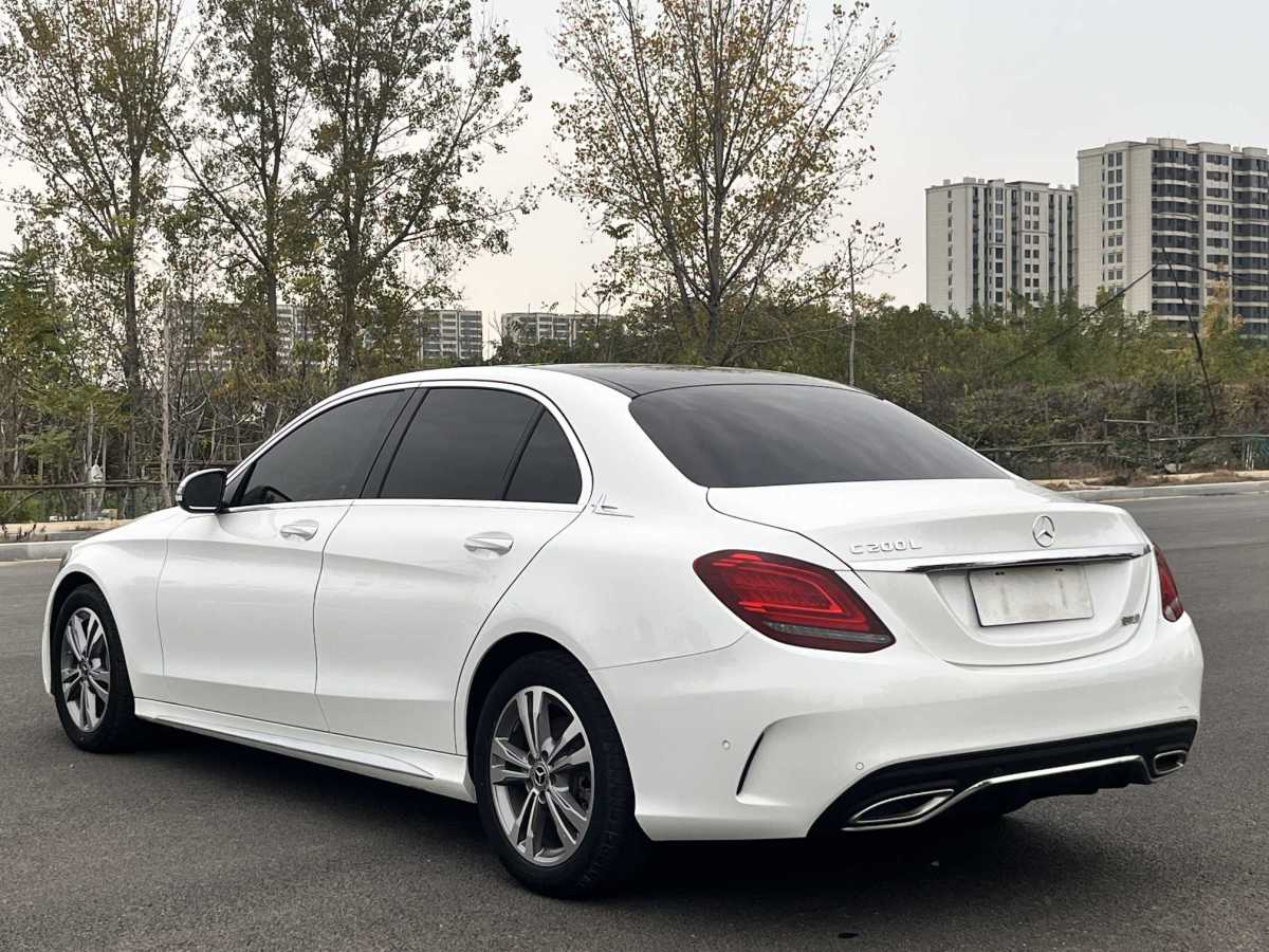 奔馳 奔馳C級  2021款 C 200 L 時(shí)尚型圖片