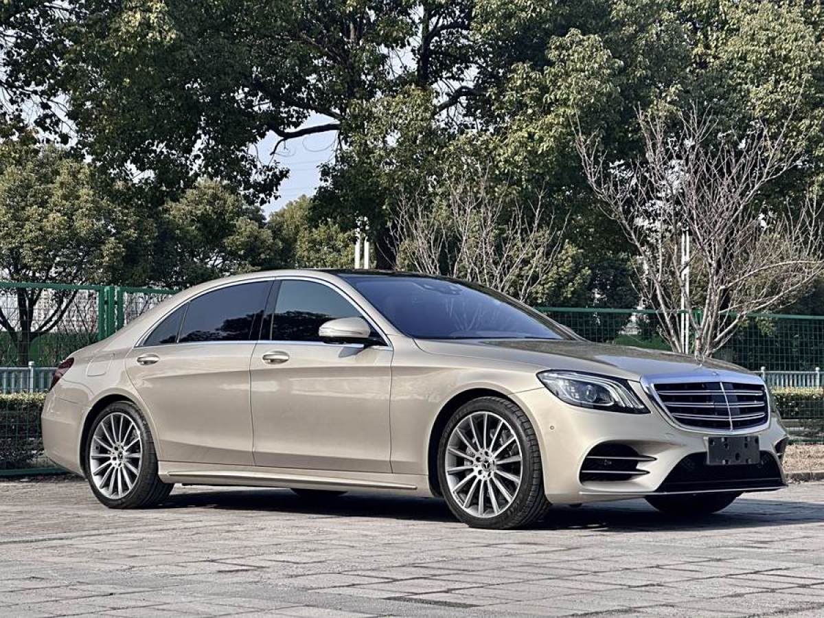 奔馳 奔馳S級  2019款 S 450 L 4MATIC 臻藏版圖片