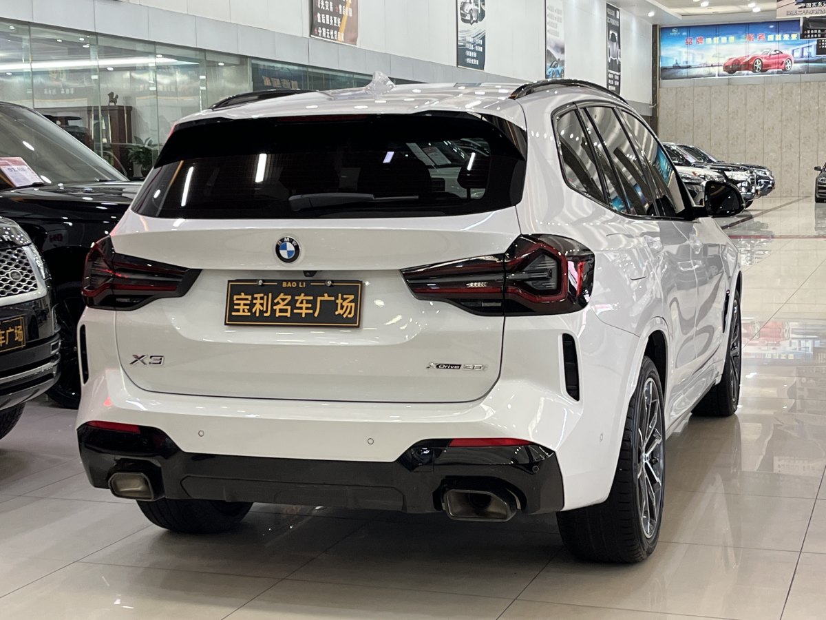 寶馬 寶馬X3  2023款 xDrive30i 領(lǐng)先型 M曜夜套裝圖片