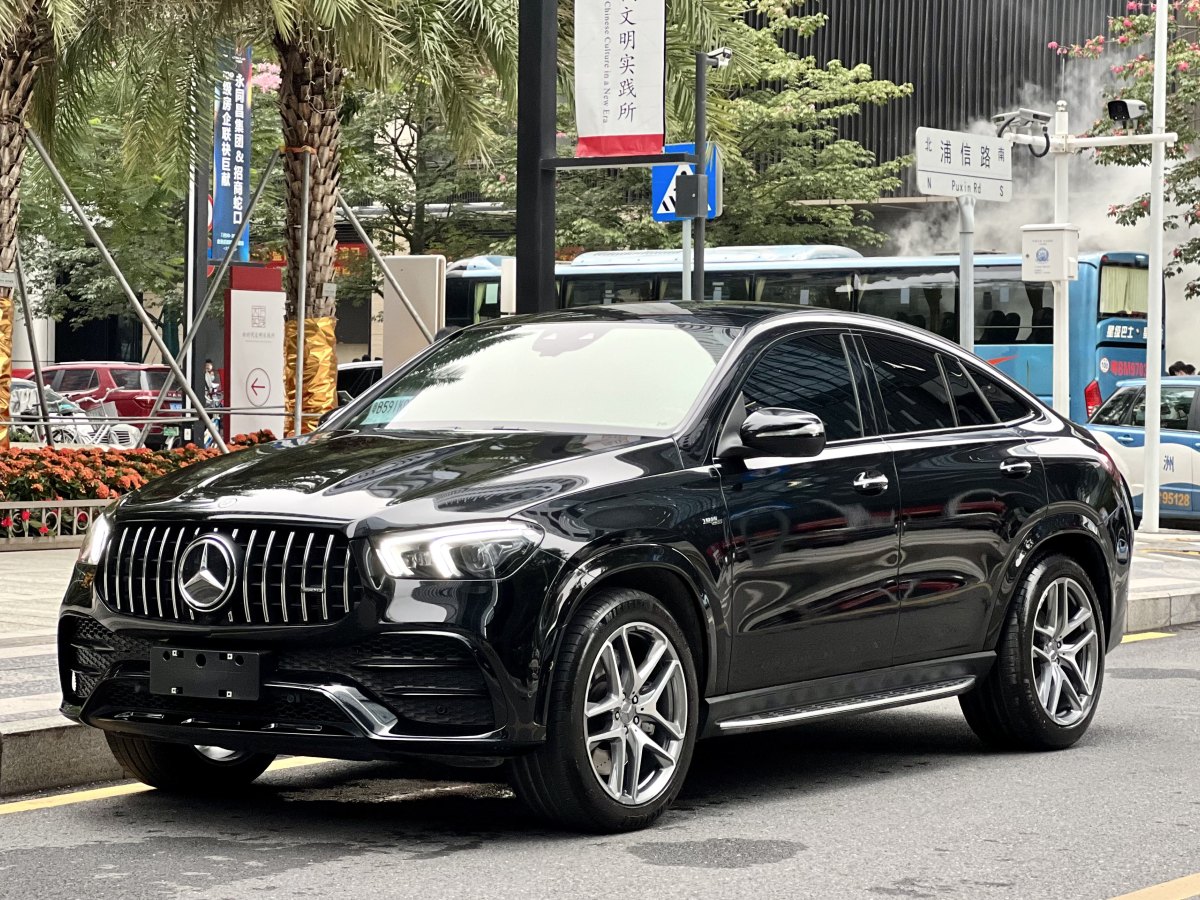 奔驰 奔驰gle轿跑 amg  2020款 amg gle 53 4matic  轿跑suv图片