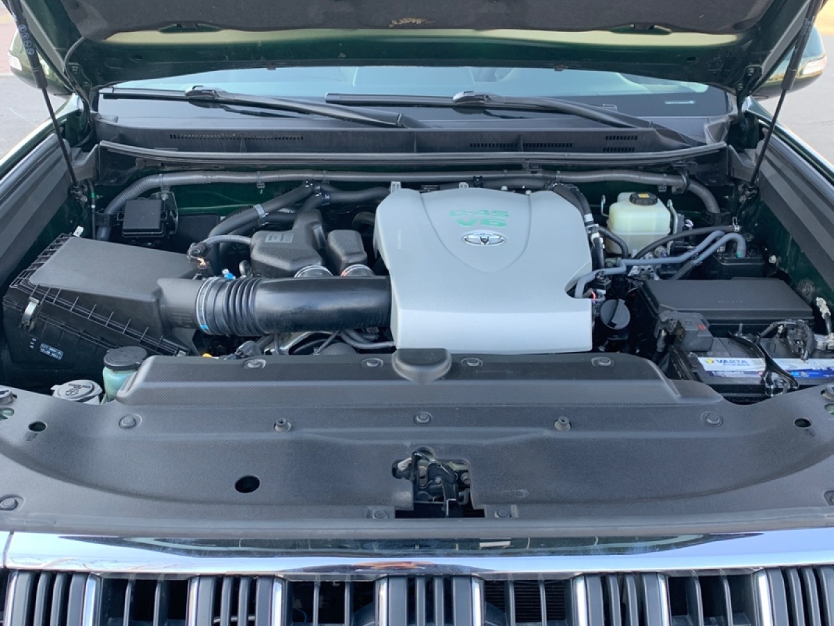 2018年03月丰田 普拉多  2018款 3.5L 自动TX-L后挂备胎