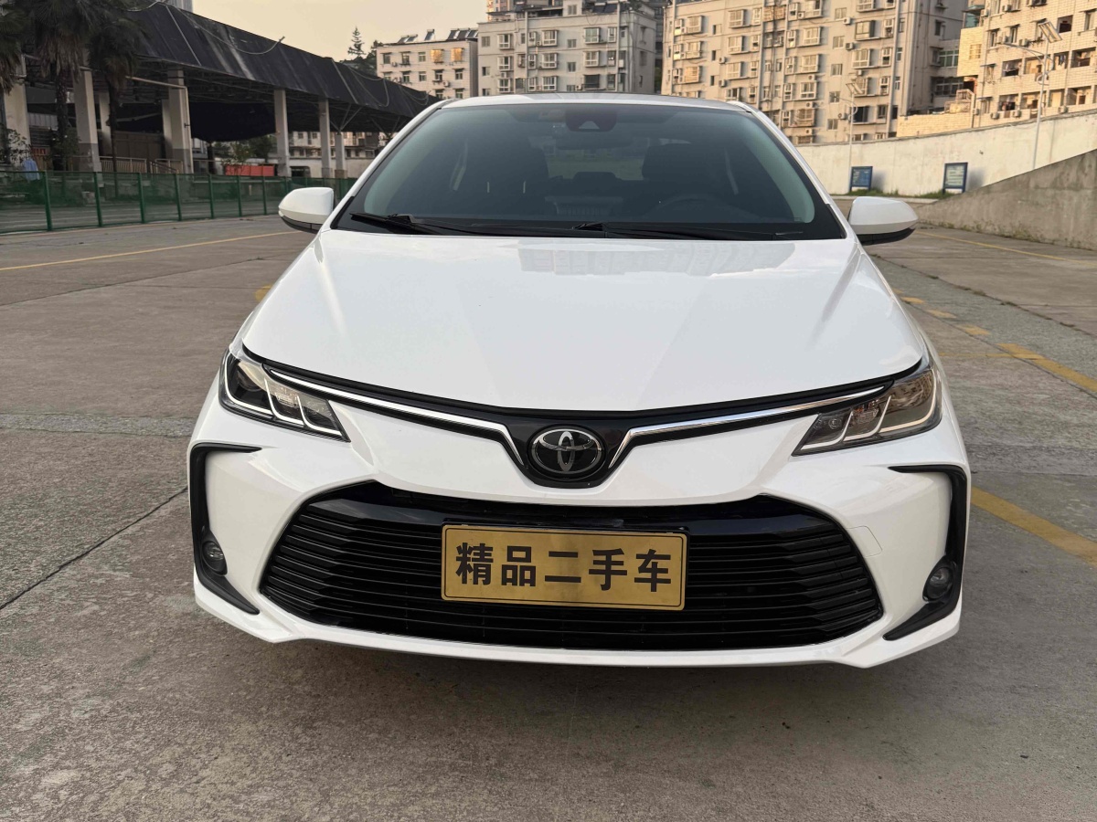 2020年5月豐田 卡羅拉  2021款 1.2T S-CVT 精英版