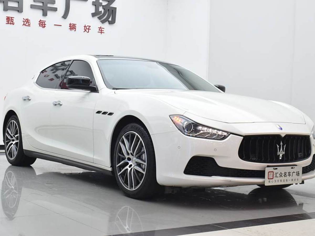 瑪莎拉蒂 Ghibli  2014款 3.0T 標(biāo)準(zhǔn)版圖片