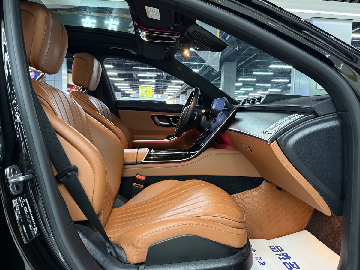 奔馳 奔馳S級  2022款 改款 S 400 L 商務(wù)型圖片