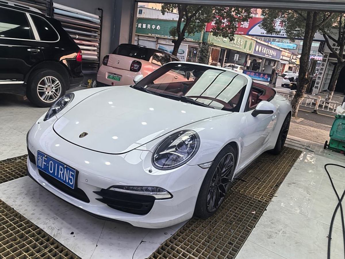 保時捷 911  2012款 Carrera Cabriolet 3.4L圖片