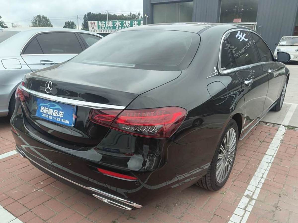 奔馳 奔馳E級  2022款 改款 E 300 L 豪華型圖片