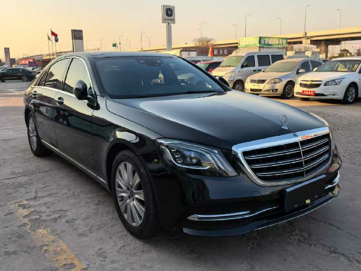 奔馳 奔馳S級  2020款 S 450 L 4MATIC 臻藏版圖片