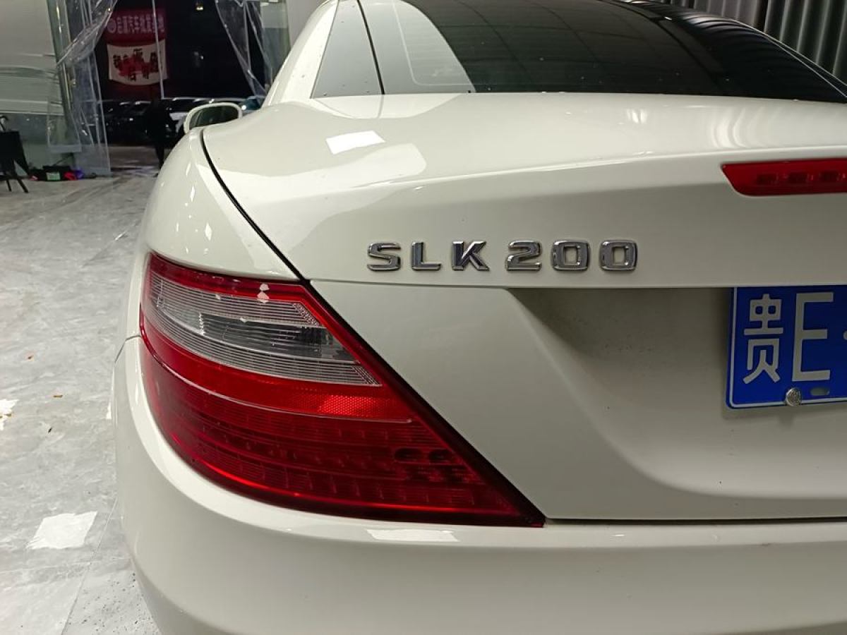 2012年11月奔馳 奔馳SLK級  2011款 SLK 200 時尚型