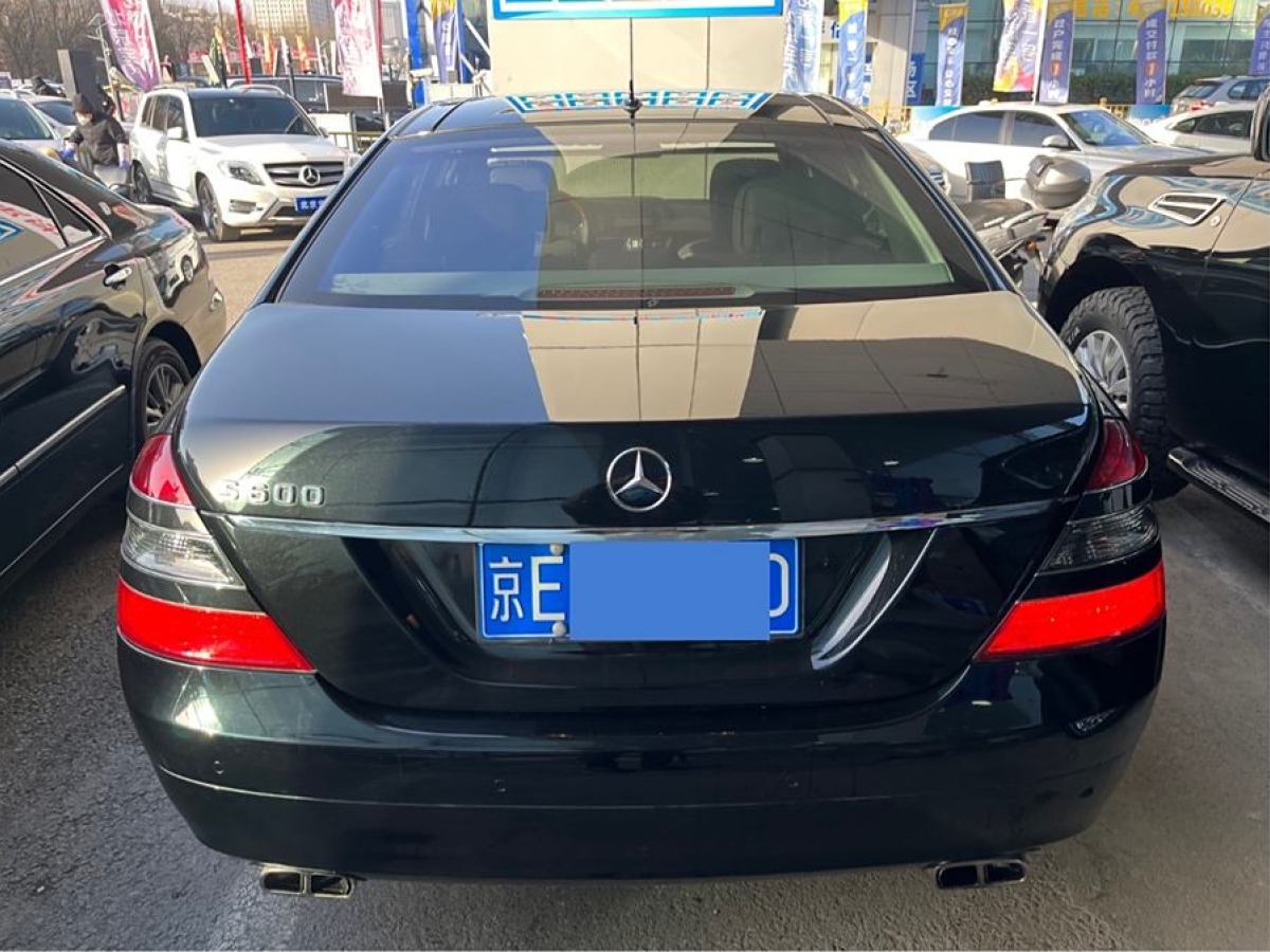 奔馳 奔馳S級  2008款 S 600 L圖片