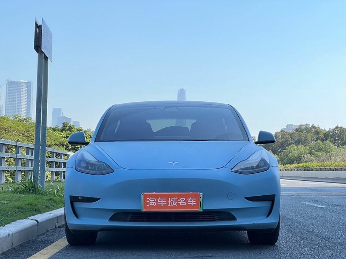 特斯拉 Model 3  2021款 改款 標(biāo)準(zhǔn)續(xù)航后驅(qū)升級版圖片